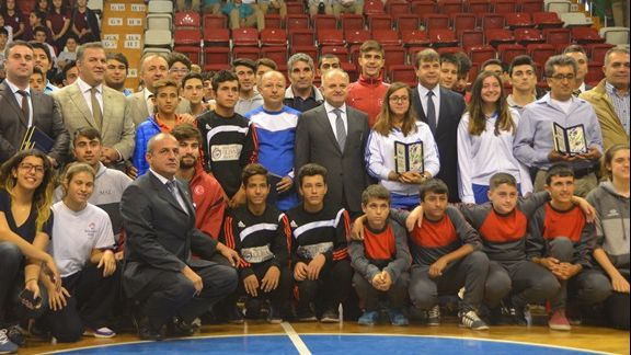 Okul Sporları Ödül Töreni Yapıldı