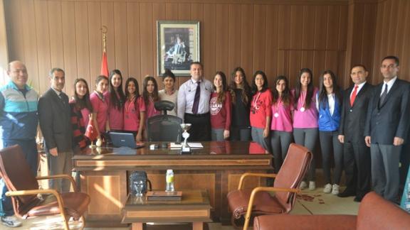 Tarsus İclal Ekenler Mesleki ve Teknik Anadolu Lisesi Müdürlüğümüzü Ziyaret Etti