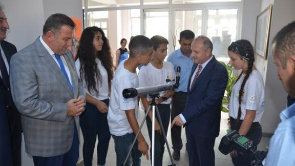 Şişecam Mesleki ve Teknik Anadolu Lisesi Tubitak Bilim Fuarı Açılışı Yapıldı