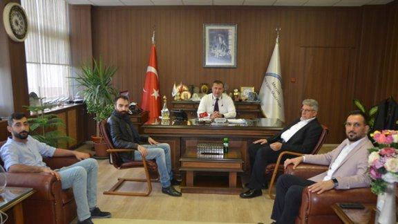Türkiye Dil ve Edebiyat Derneği Genel Başkan Yardımcısı İlbak´tan Müdürlüğümüze Ziyaret