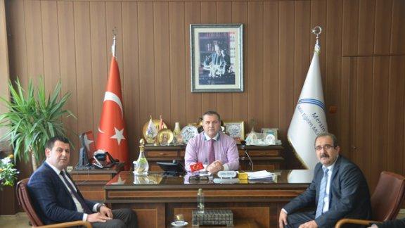 Türk Eğitim Sen Mersin Şube Başkanı Ercan’dan Müdürlüğümüze Ziyaret 