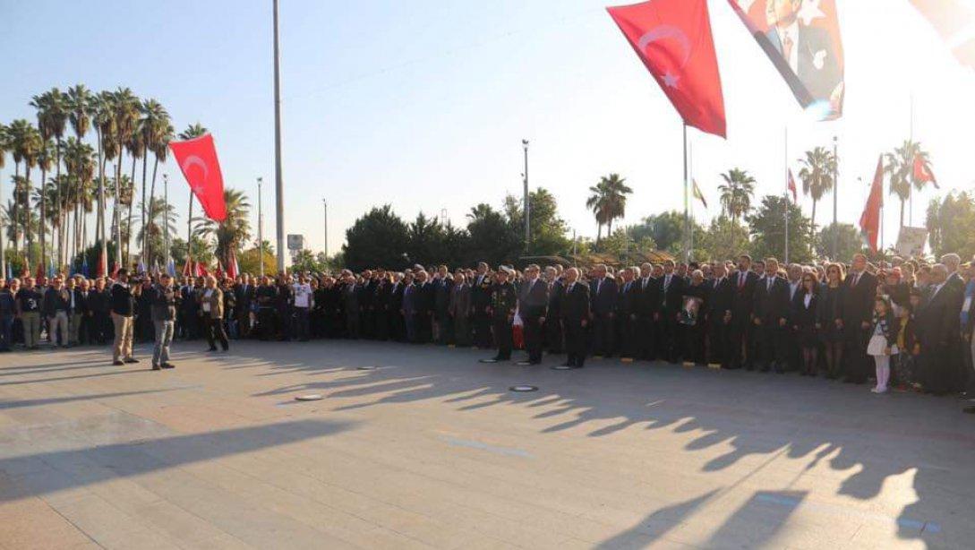 Cumhuriyetimizin Kurucusu Büyük Önder Gazi Mustafa Kemal Atatürk’ü Saygı ve Minnetle Andık