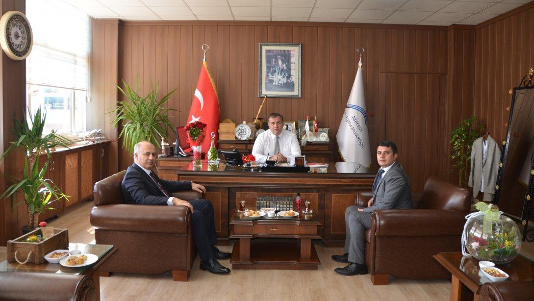 Mersin Üniversitesi Rektörü Sayın Ahmet Çamsarı Müdürlüğümüzü Ziyaret Etti