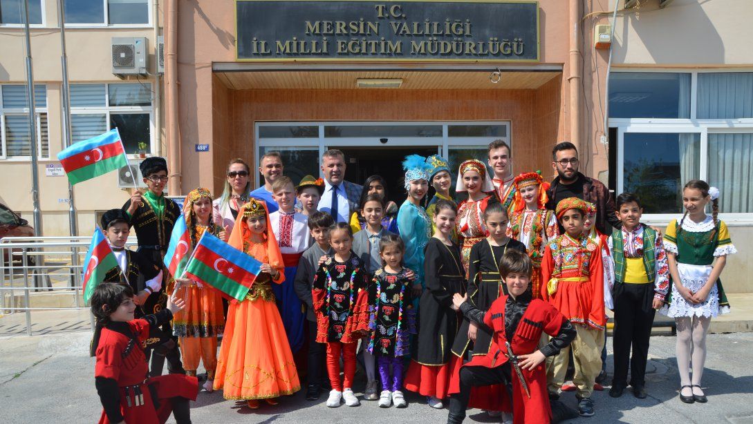 Bahçeşehir Koleji Mezitli Kampüsü ve Yabancı Uyruklu Öğrencilerden Müdürlüğümüze Ziyaret