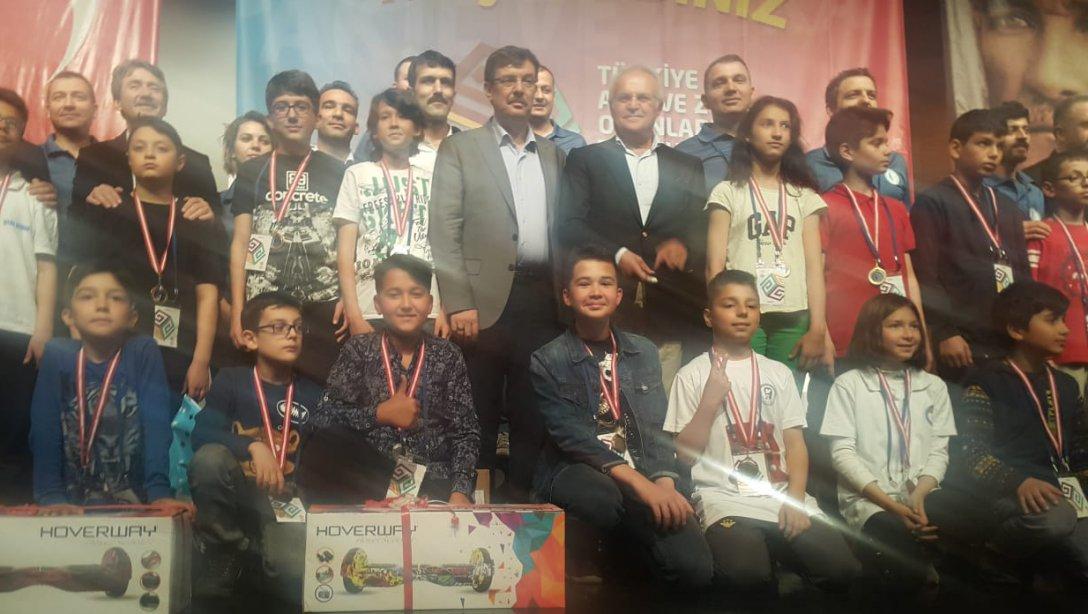  Akıl ve Zeka Oyunları Türkiye Şampiyonasında Öğrencilerimizden Gururlandıran Tablo