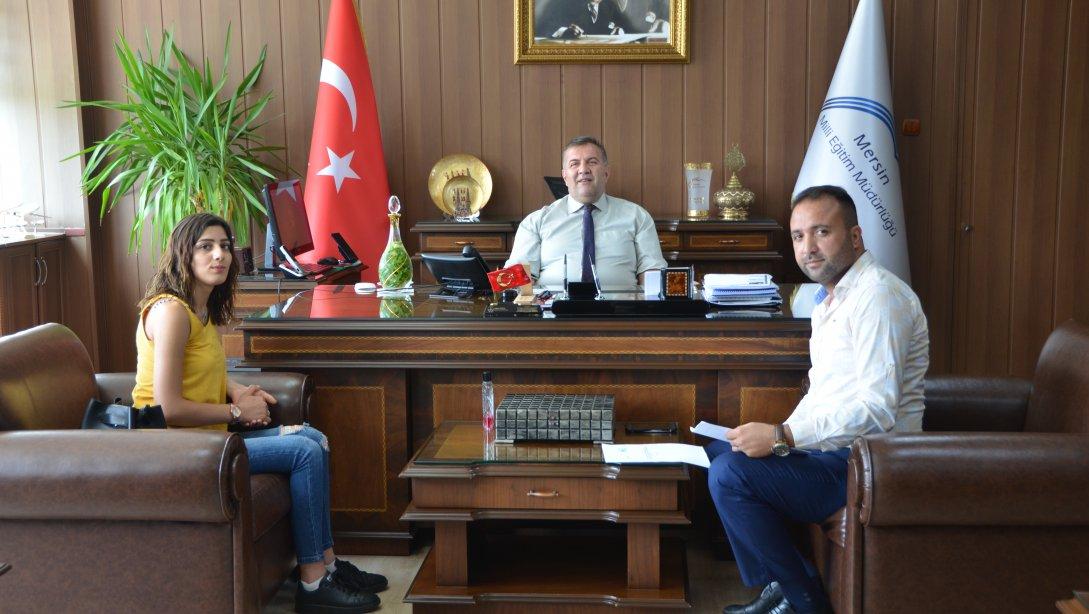Türkiye Beyazay Derneği Mersin Şubesi'nden Müdürlüğümüze Ziyaret