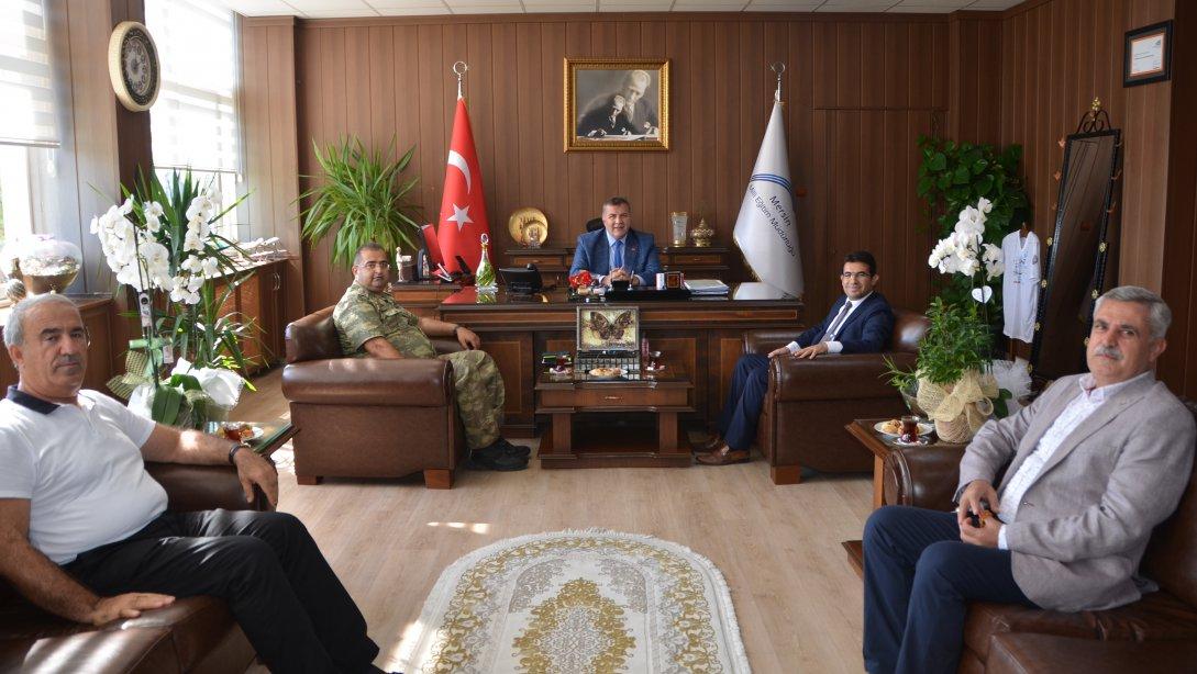 Ulaştırma Birimi Komutanı Albay Sn. Mehmet KAYAHAN Müdürlüğümüzü Ziyaret Etti