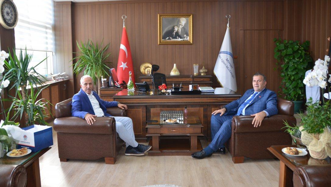 Akdeniz Belediye Başkanı Sn. Mustafa Muhammet GÜLTAK Müdürlüğümüzü Ziyaret Etti
