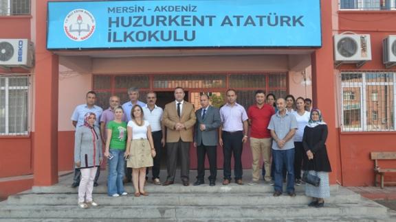 Okul Ziyaretleri: Akdeniz Huzurkent Atatürk İlkokulu  07 EKİM 2015