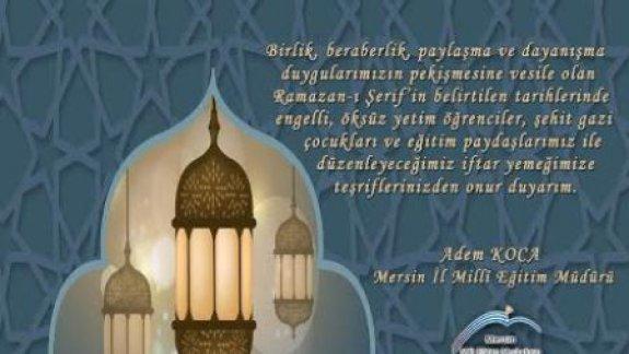 Ramazan Ayı İftar Programı
