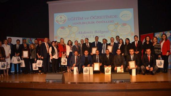 Eğitimde Yenilikçilik Ödülleri Akdeniz Bölgesel Ödül Töreni Mersin’de Yapıldı