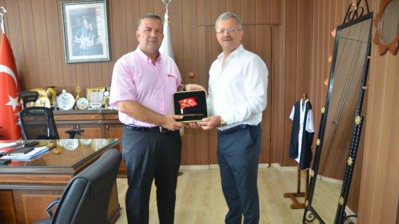 Mersin Tarsus Organize Sanayi Bölgesi Yönetim Kurulu Başkanı Sabri Tekli  Müdürlüğümüzü Ziyaret Etti