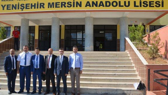 Talim Terbiye Kurulu Üyesi Prof. Dr. Dinç Yenişehir Mersin Anadolu Lisesini Ziyaret Etti