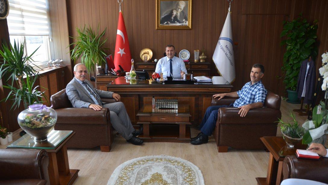 Daire Başkanı Sn. Mustafa Baki BABAOĞLU Müdürlüğümüzü Ziyaret Etti
