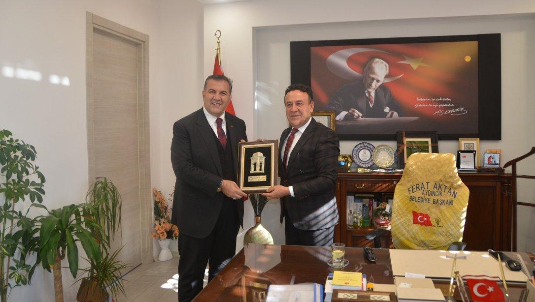Aydıncık Belediye Başkanı Ferat AKTAN'ı Ziyaret