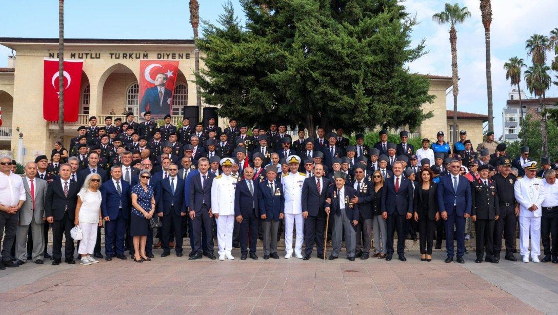 19 EYLÜL GAZİLER GÜNÜ KUTLAMA PROGRAMI MERSİN CUMHURİYET MEYDANI'NDA GERÇEKLEŞTİRİLDİ