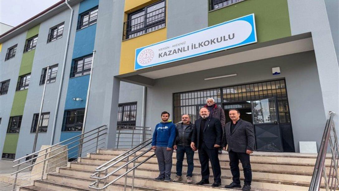 16 DERSLİKLİ AKDENİZ KAZANLI İLKOKULUNUN YAPIMI TAMAMLANDI