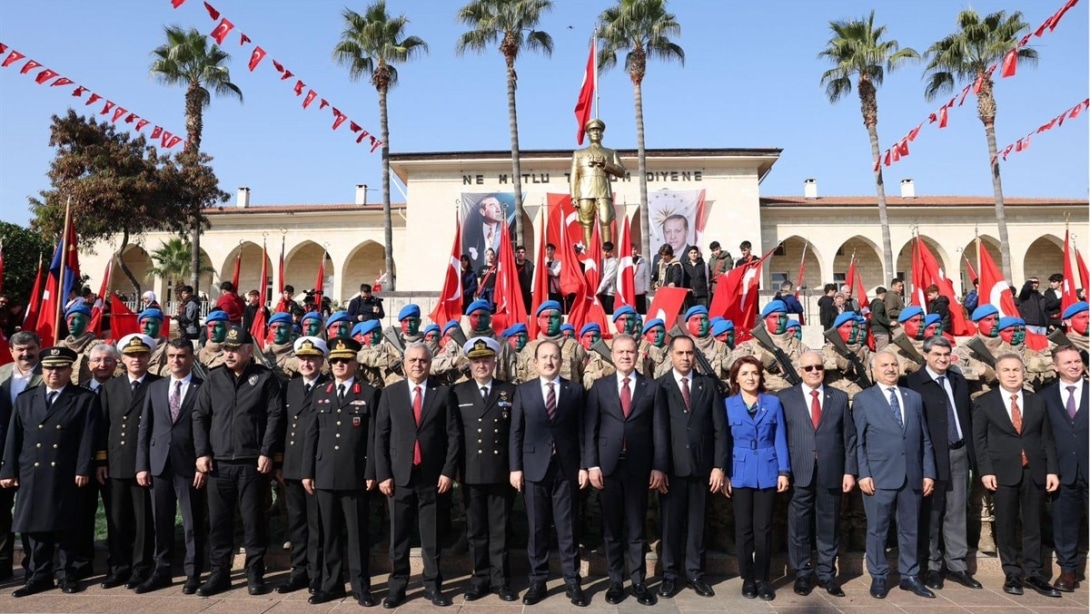 MERSİN'İN DÜŞMAN İŞGALİNDEN KURTULUŞU'NUN 103. YIL DÖNÜMÜ BÜYÜK BİR COŞKUYLA KUTLANDI